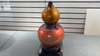 Antique gourd lacquer bottle