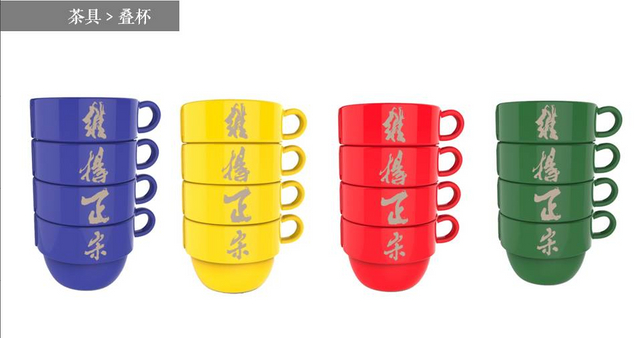 Strong cup set (color)