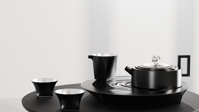 Taihu Zhuying Tea Set Set
