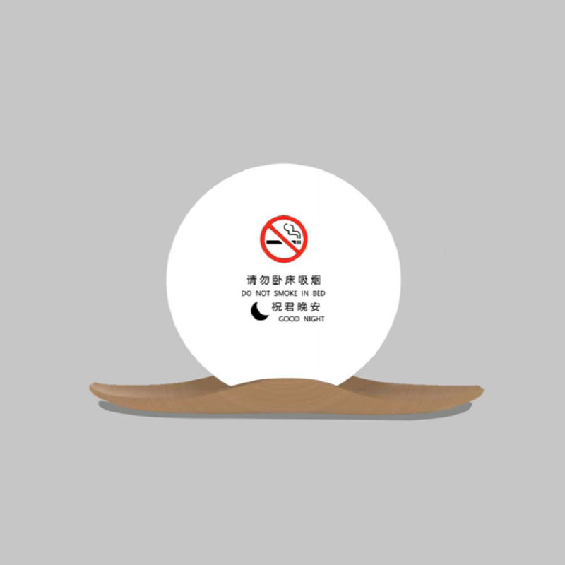 Hotel warm reminder sign