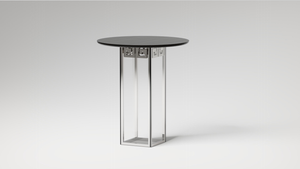 Black walnut kidnail pattern tea table