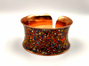 Metallic lacquer bracelet