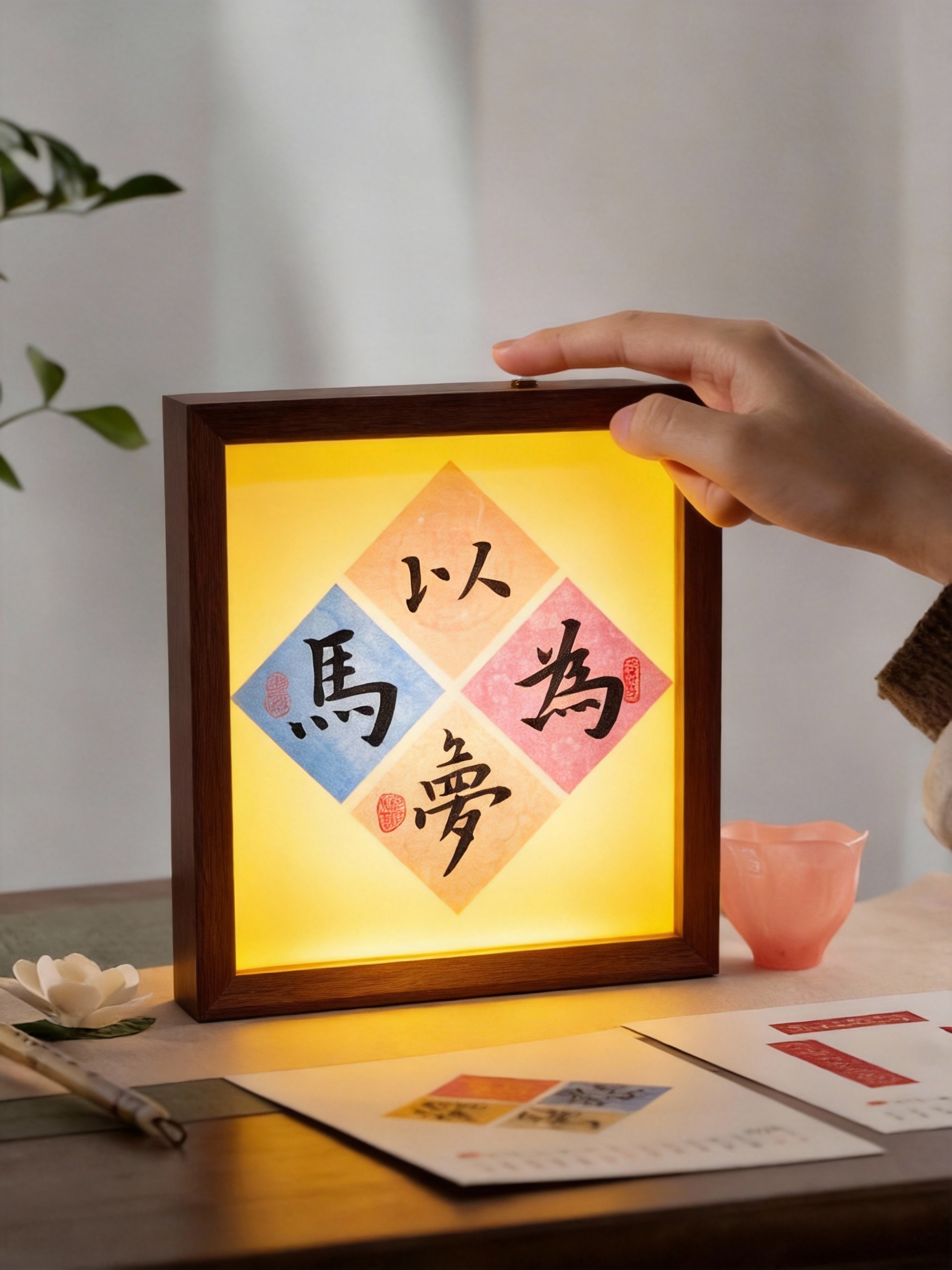 Dream as a horse night light