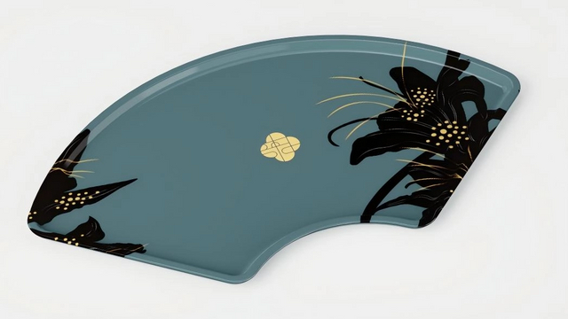 Twelve Flower Goddess Lacquer Plate